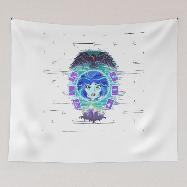 Item preview, haunted movie mansion  Madame Leota designed and sold by dropinskimalan.