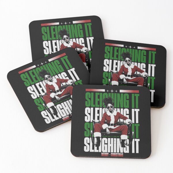 Item preview, She is Sleighing It - Merry Christmas designed and sold by Fr0mtheMachine.
