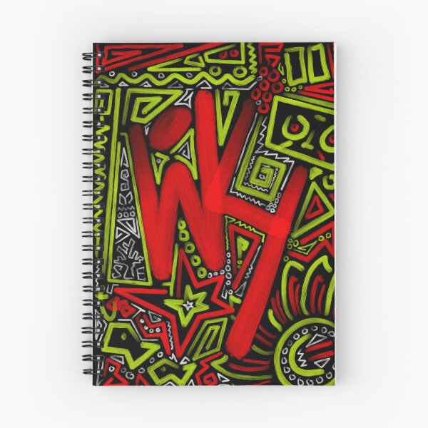 Item preview, Wonky Doodle Red & Green designed and sold by The Wonky Doodler.