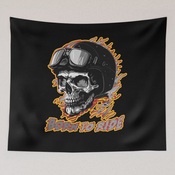 Item preview, Fiery skull designed and sold by Bukhisz.