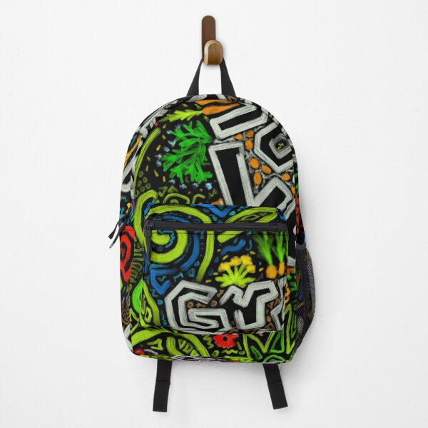 Item preview, Grow Your Own Veg Graffiti Art designed and sold by The Wonky Doodler.