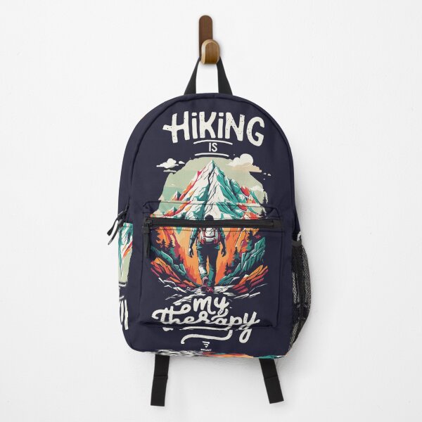 Item preview, Copy of HIKING IS MY THERAPY Tee. The perfect companion for your outdoor adventures designed and sold by BRUNTadventures.