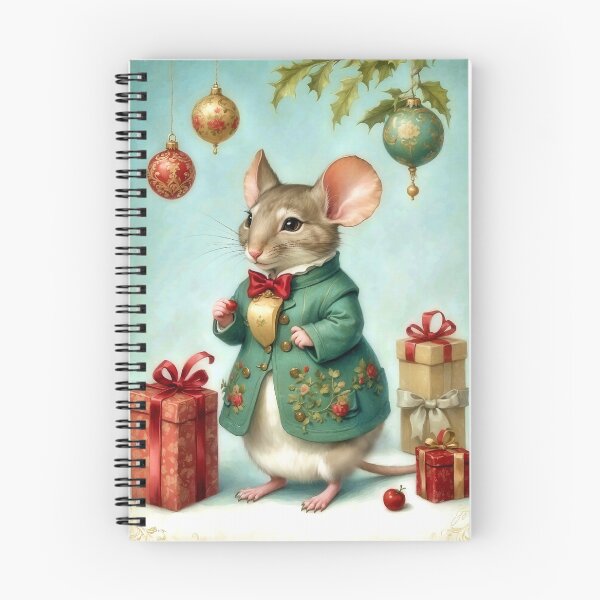 Item preview, Christmas mouse designed and sold by Garrulus glandarius.