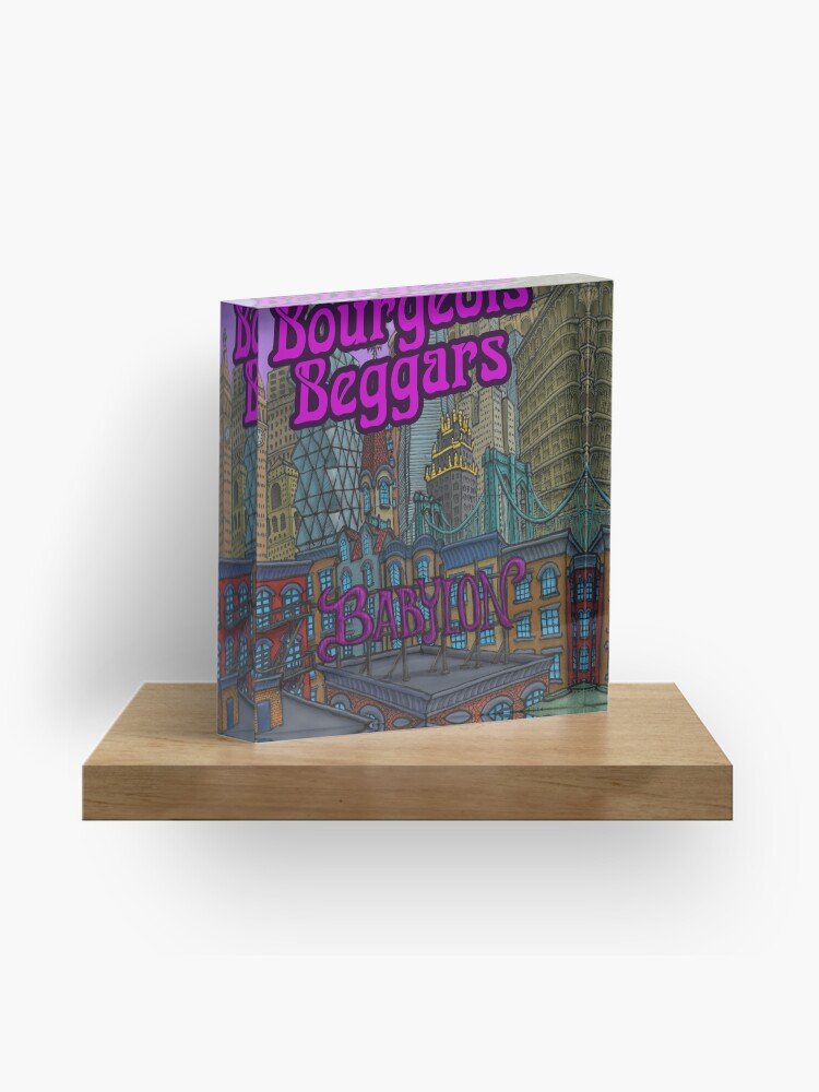 Thumbnail 1 of 5, Acrylic Block, Bourgeois Beggars Rags to Riches to Rags Album Cover (Phone Case) designed and sold by Ordovich.