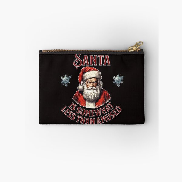 Item preview, Santa Isn't Happy designed and sold by BadAttitudeTees.