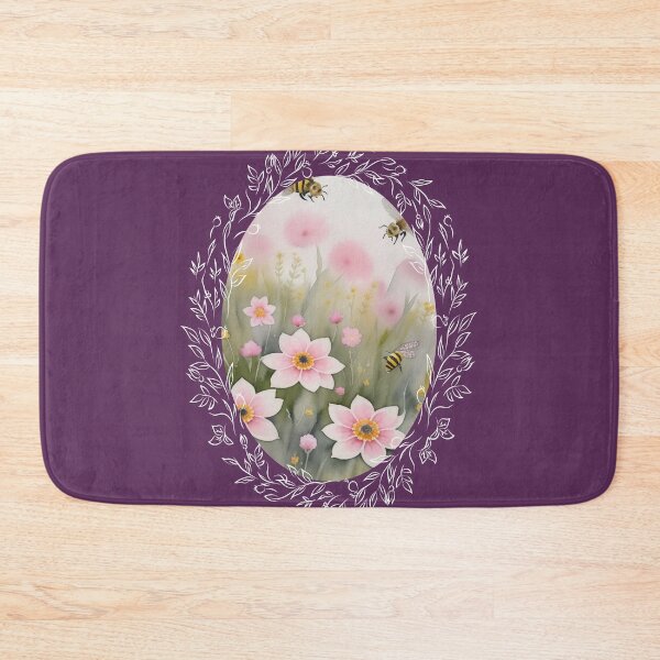 Item preview, Meadow of Pink Flowers designed and sold by MarzenaKa.