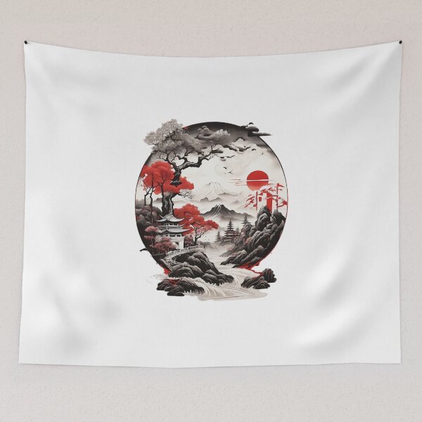 Item preview, Japanese landscape  designed and sold by Promarkets.