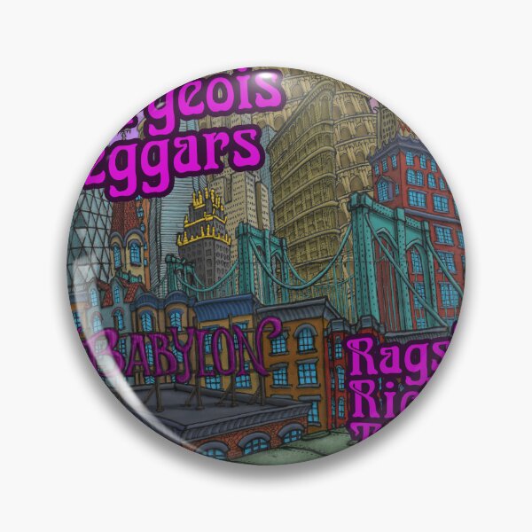 Item preview, Bourgeois Beggars Rags to Riches to Rags Album Cover designed and sold by Ordovich.