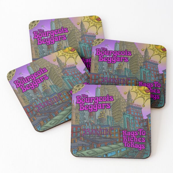 Item preview, Bourgeois Beggars Rags to Riches to Rags Album Cover designed and sold by Ordovich.