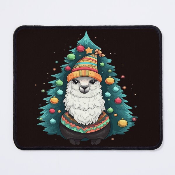 Item preview, Christmas Llama designed and sold by creativellashop.