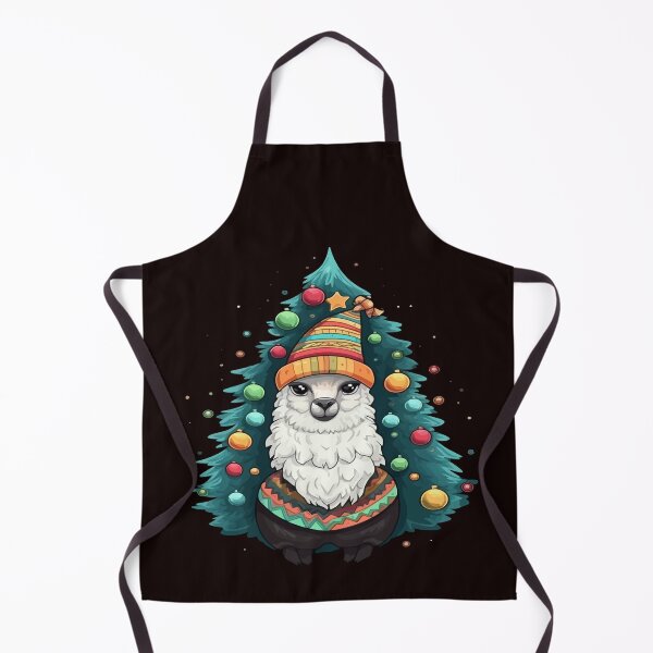 Item preview, Christmas Llama designed and sold by creativellashop.
