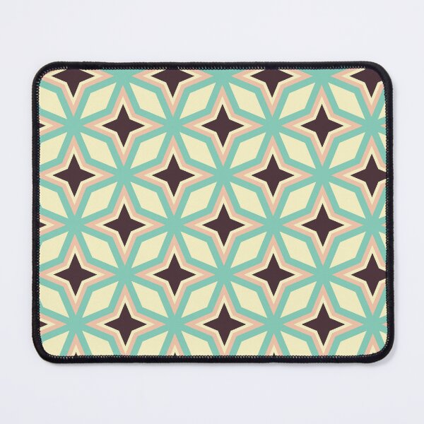 Item preview, Pink, Yellow, Brown, Teal, Mid Century Modern Pattern  designed and sold by blueflamingoo.