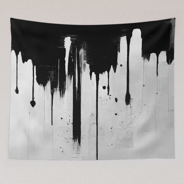 Item preview, Black and White abstract #3 designed and sold by George Michael.