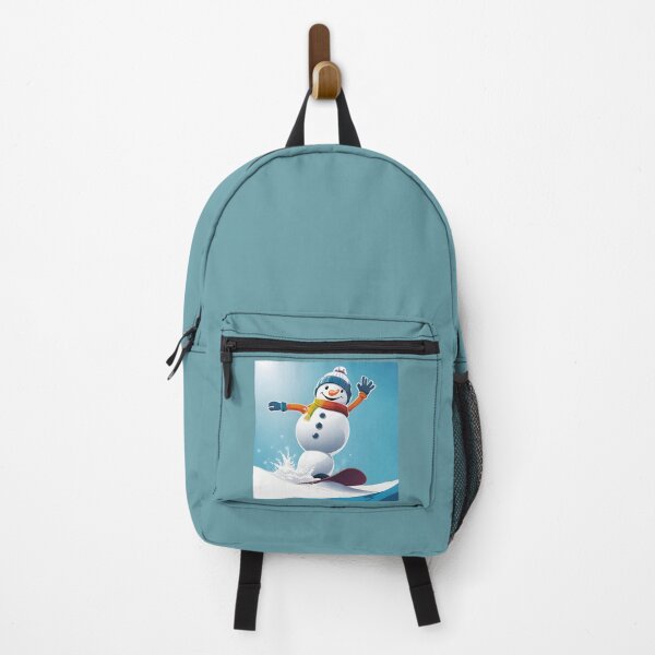 Item preview, Snowman Snowboarder #5 On Vacation -  Chill Yule Glide  designed and sold by Artekinium.