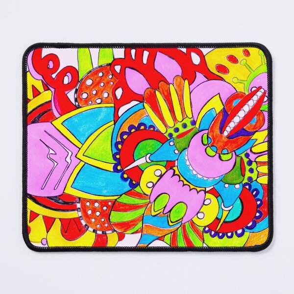 Item preview, 609. Colorful abstract redbubble design doodles by Veera Zukova  designed and sold by Veera Zukova.