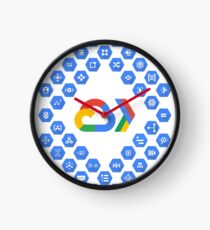 Google Developer Group mit dem Cloud-Logo 2018 Uhr