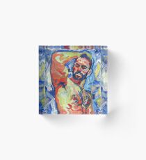 Naughty Boy by RD Riccoboni Acrylic Block
