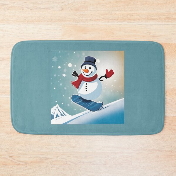 Item preview, Snowman Snowboarder #6 On Vacation -   Frosty's Wave Dance  designed and sold by Artekinium.