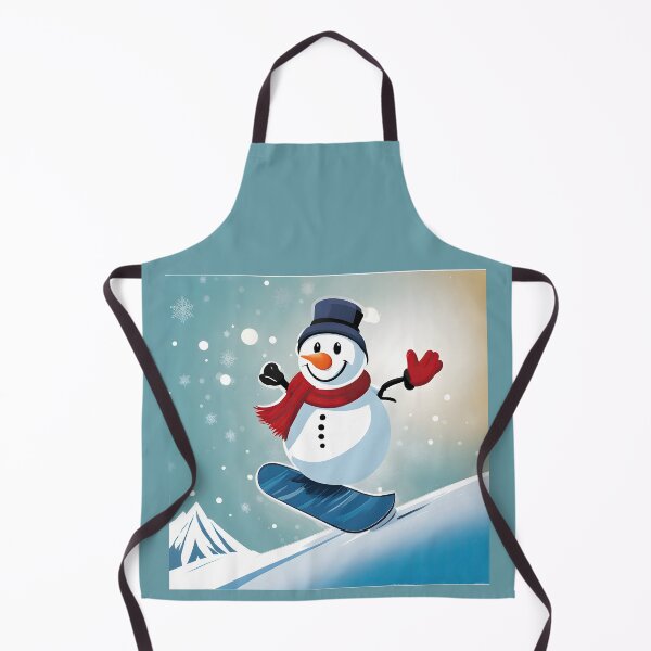 Item preview, Snowman Snowboarder #6 On Vacation - Frosty's Wave Dance designed and sold by Artekinium.