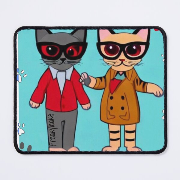 Item preview, MR. AND MRS. CAT designed and sold by inarausch2023.