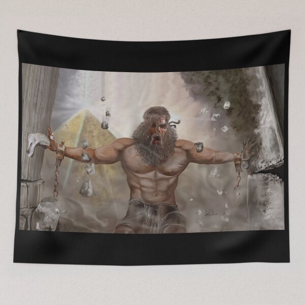 Item preview, Samson Destroys Temple designed and sold by oz10.