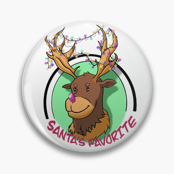 Item preview, Twinkling Antlers: Santa's Favourite Reindeer designed and sold by DesignbyMav.