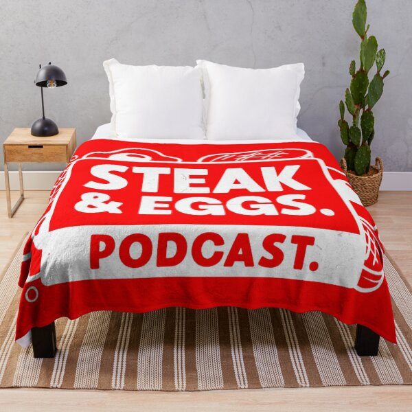 Item preview, Steak and Eggs Podcast designed and sold by kronotic.