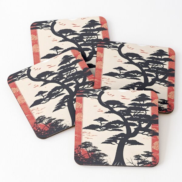 Item preview, Japanese Tree Design  designed and sold by Alexander Bros.