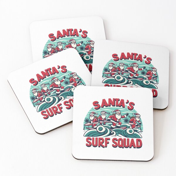Item preview, Christmas Santa's Surf squad designed and sold by harmzk90.