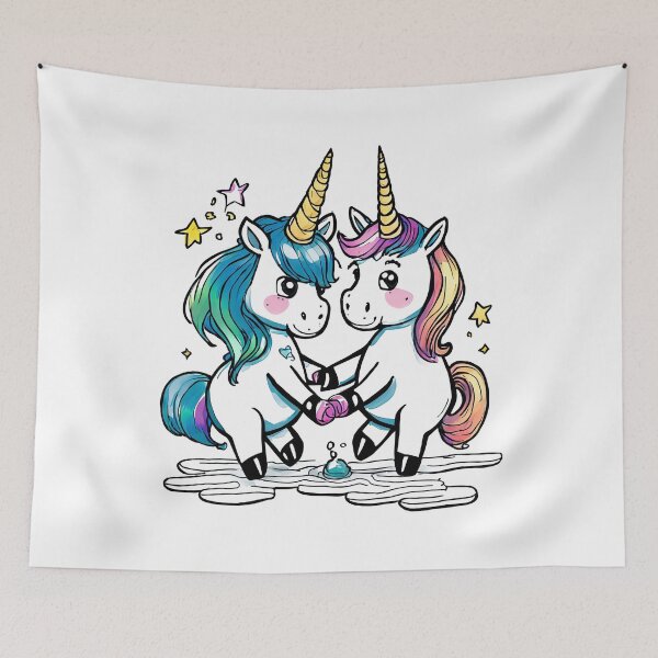 Item preview, Dancing Unicorns designed and sold by SW-Graphics.
