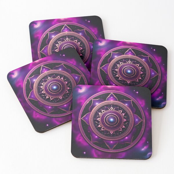 Item preview, Galactic Tranquility Mandala - Cosmic Meditation Art designed and sold by SpiritualManda.