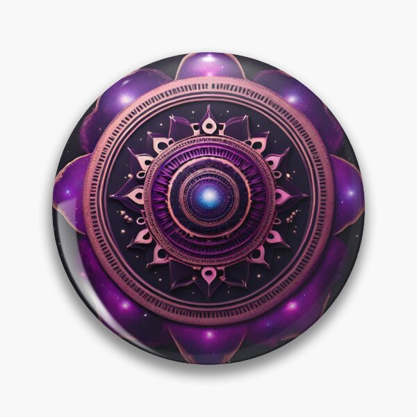 Item preview, Galactic Tranquility Mandala - Cosmic Meditation Art designed and sold by SpiritualManda.