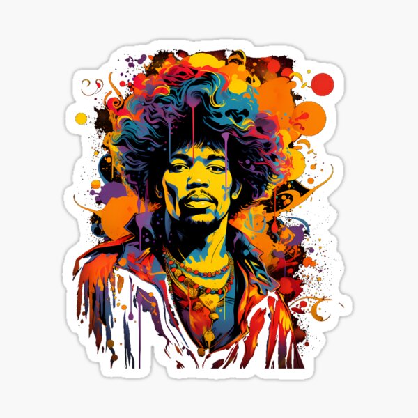 Artikel-Vorschau von Hendrix, designt und verkauft von DoodleBurger.