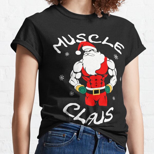 Muscle Santa T-Shirts for Sale