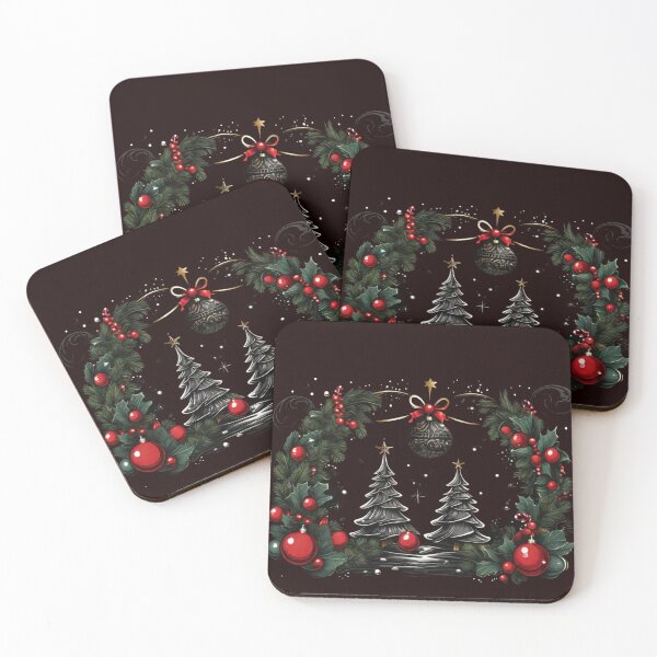 Item preview, Christmas Themed Tree And Decorations designed and sold by vuslatmedia.