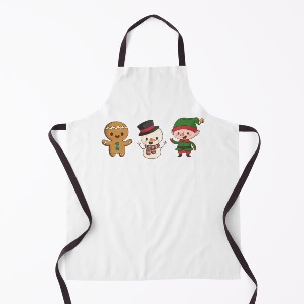 Item preview, cookie - snowman and elf - Christmas - Merry Christmas designed and sold by MoshisooPrint.
