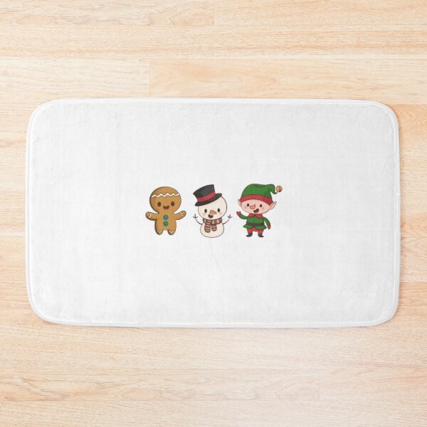 Item preview, cookie - snowman and elf - Christmas - Merry Christmas designed and sold by MoshisooPrint.