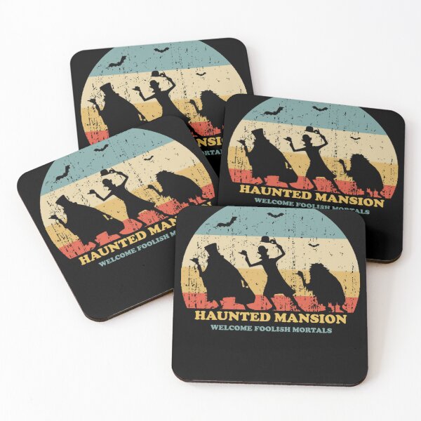 Item preview, haunted movie mansion  Vintage Retro Sunset designed and sold by dropinskimalan.
