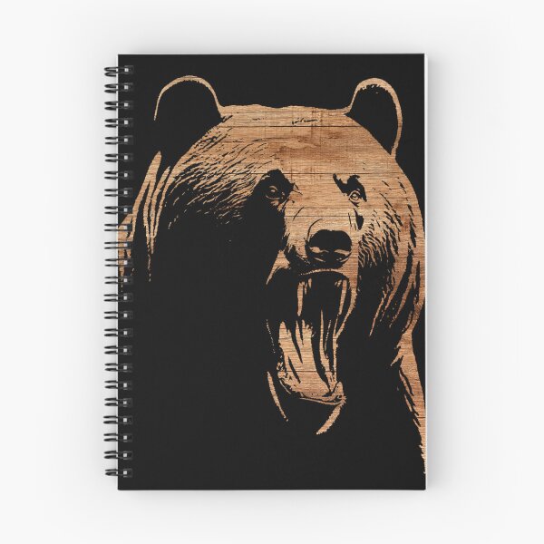 Item preview, Wooden style Angry Bear designed and sold by TGAL2.