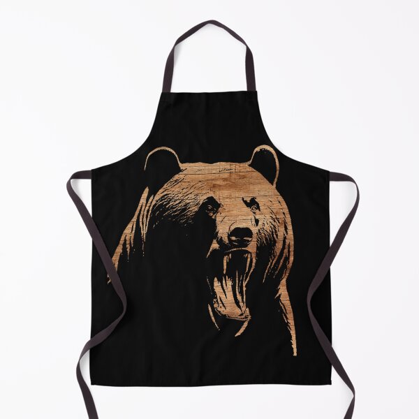Item preview, Wooden style Angry Bear designed and sold by TGAL2.