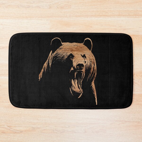 Item preview, Wooden style Angry Bear designed and sold by TGAL2.
