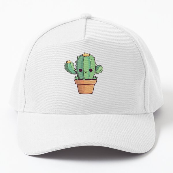 Vista previa del artículo con la obra «Cactus Chibi Feliz», diseñado y vendido por KawaiiArtStyle.