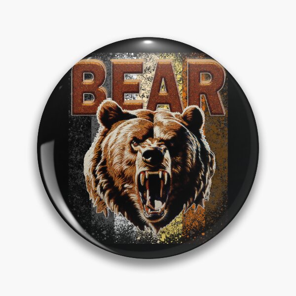 Item preview, Roaring Pride: The Bear's Strength Unleashed designed and sold by LthrDaddyBear.