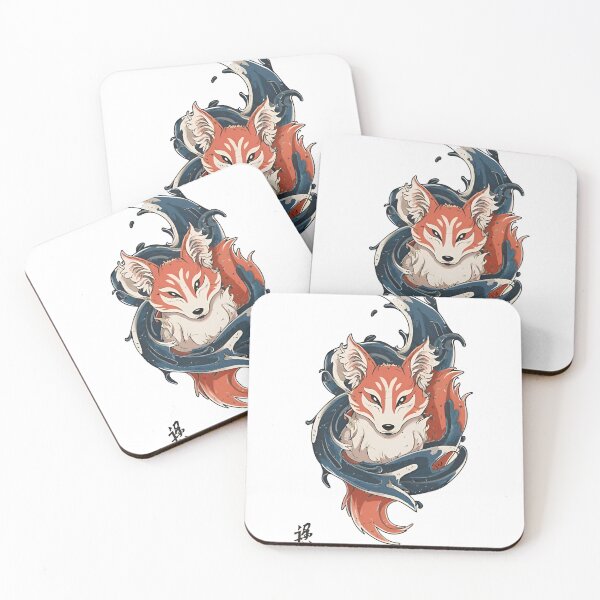 Item preview, kitsune-Fox Animal Japan designed and sold by Tiffany-art.