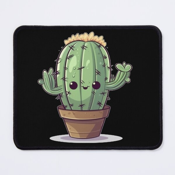 Item preview, Happy Chibi Cactus  designed and sold by KawaiiArtStyle.