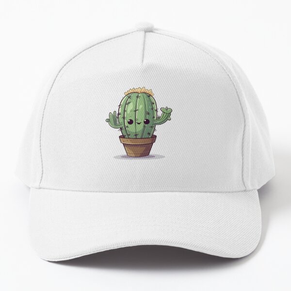Vista previa del artículo con la obra «Cactus Chibi Feliz», diseñado y vendido por KawaiiArtStyle.