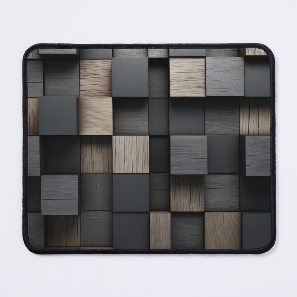 Item preview, Abstract block stack wooden 3d cubes designed and sold by LubosChlubny.
