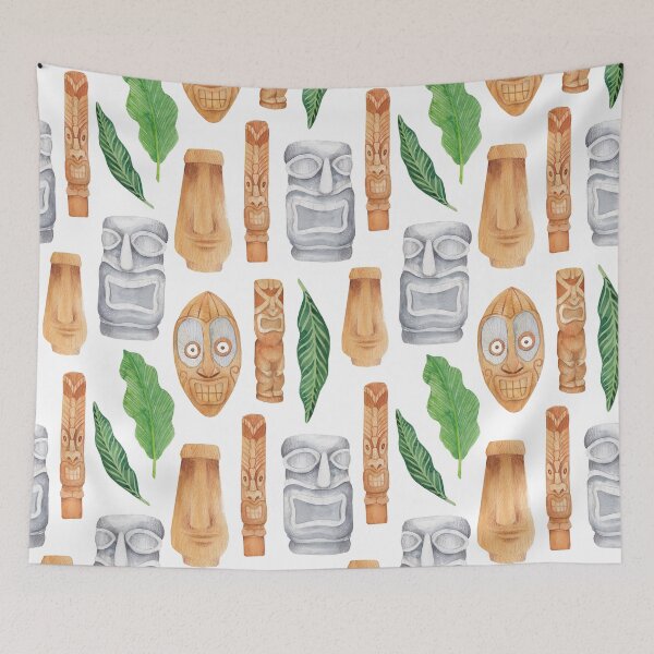 Item preview, Tiki designed and sold by MariaLetta.