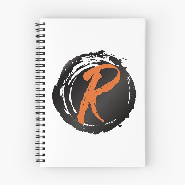 Item preview, Monogram R Grunge Black Blob designed and sold by simplymonogram.
