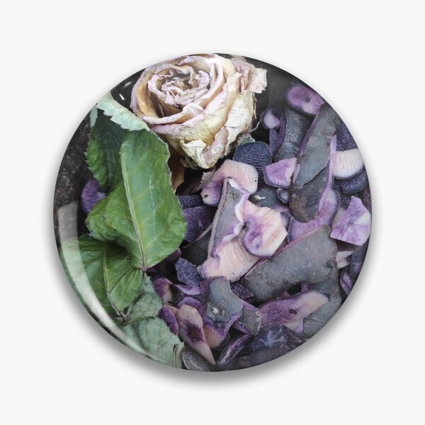 Item preview, One tired flower in the midst of purple existence designed and sold by art-pavvvuk.